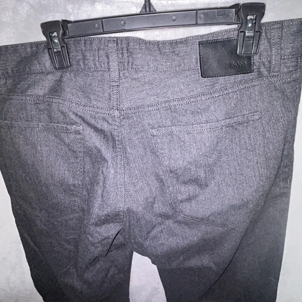 Hugo Boss Men's Black DieselStrasse 12  Pants Size 36x30 Special Finshing